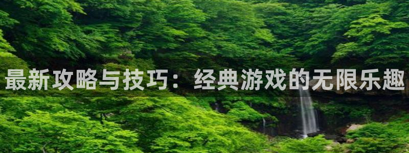 优贝娱乐注册地址：最新攻略与技巧：经典游戏的无限乐趣